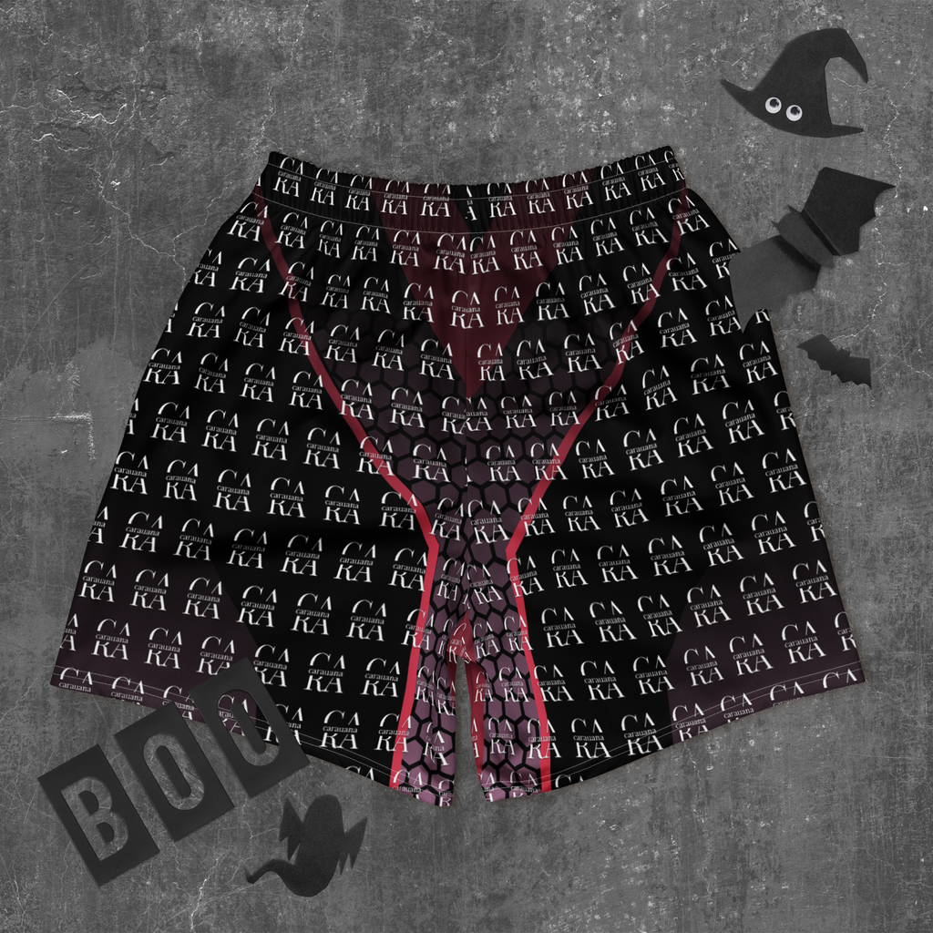 CaRaUaNa Athletic Shorts Unisex black PINK Carauana Store