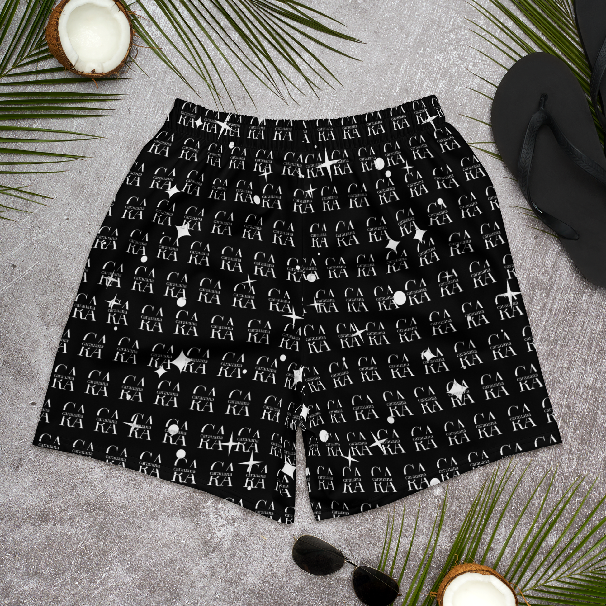 CaRaUaNa Athletic Shorts Unisex Vip Carauana Store