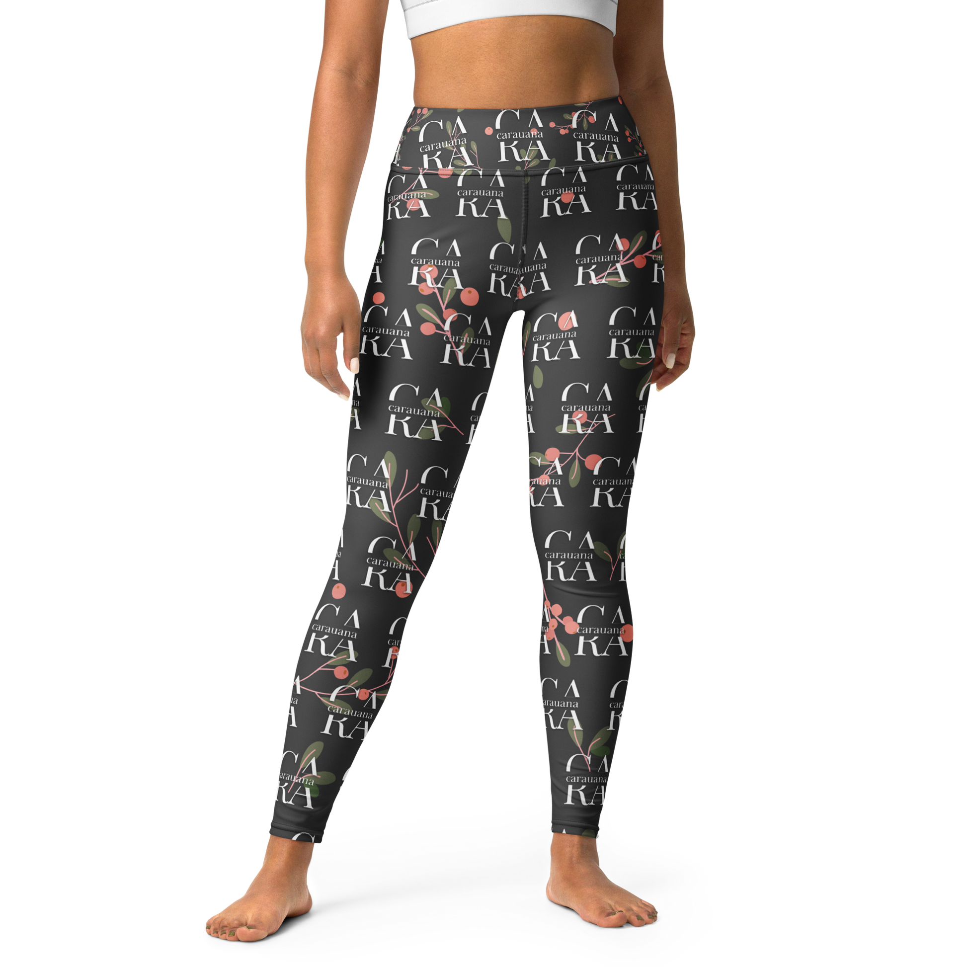 CaRaUaNa Leggings SPORT Black fruit Carauana Store