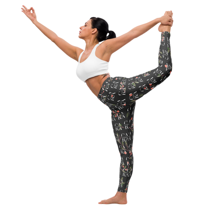 CaRaUaNa Leggings SPORT Black fruit Carauana Store