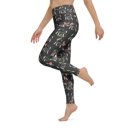 CaRaUaNa Leggings SPORT Black fruit Carauana Store