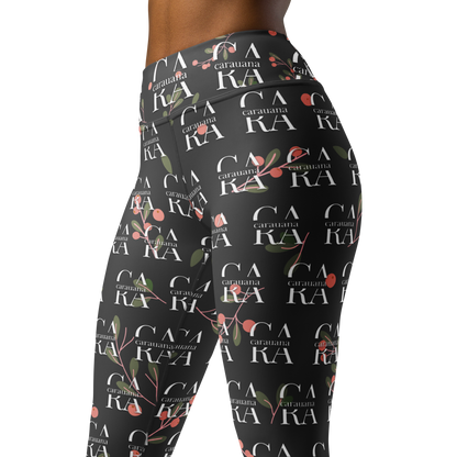 CaRaUaNa Leggings SPORT Black fruit Carauana Store