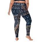 CaRaUaNa Leggings SPORT blue gold Carauana Store