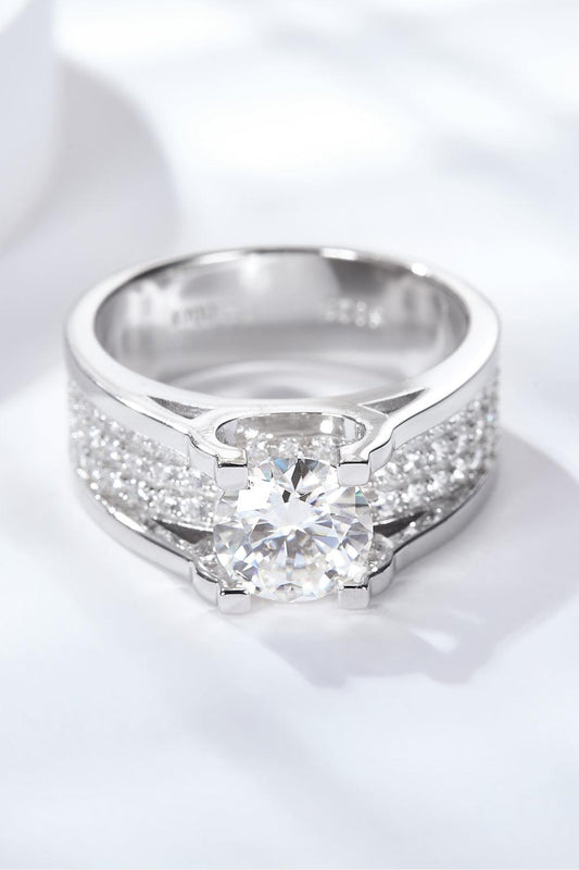 Made To Shine 1 Carat Moissanite Ring Carauana Store