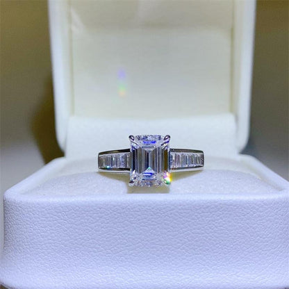 3 Carat Moissanite 925 Sterling Silver Ring Carauana Store