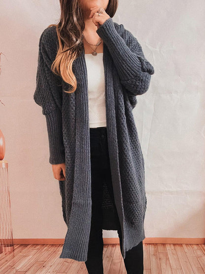 Open Front Longline Cardigan Carauana Store