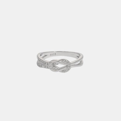 Zircon 925 Sterling Silver Ring Carauana Store