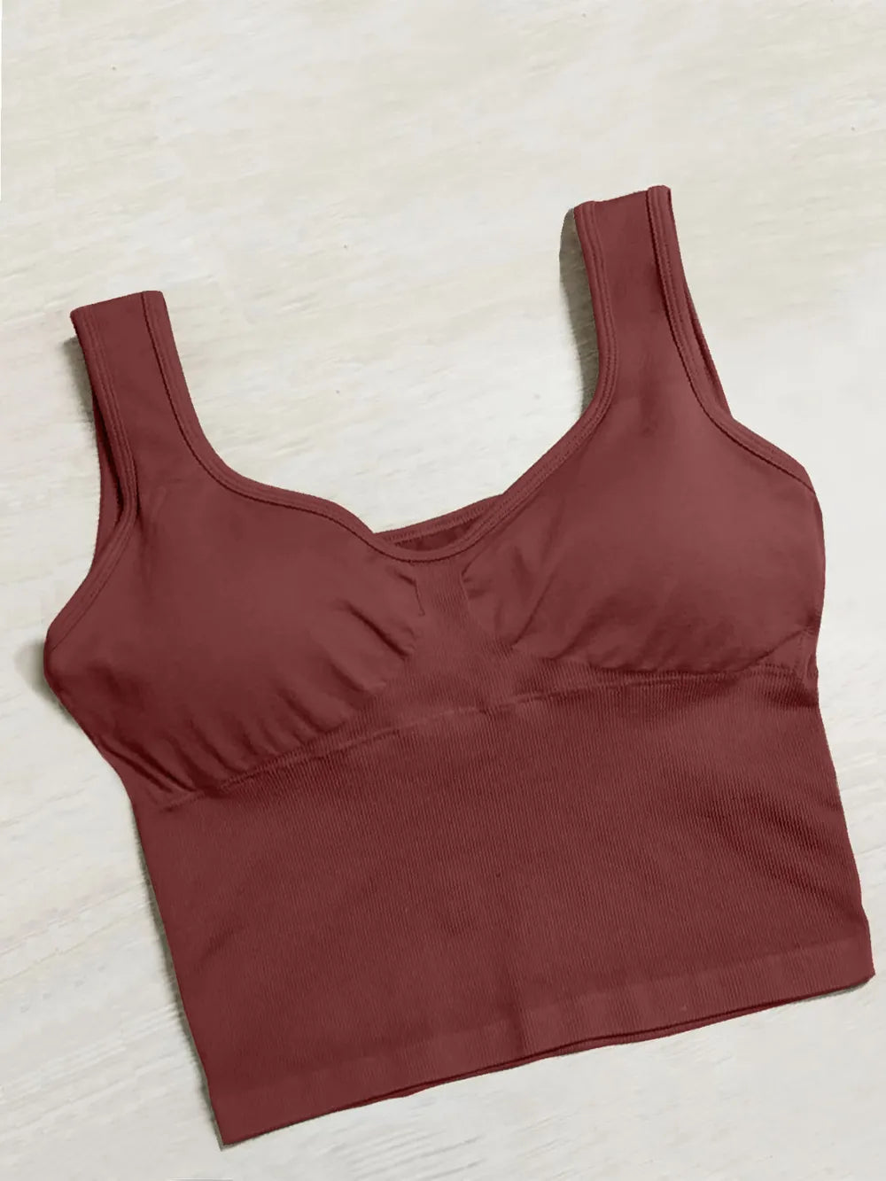 Wide Strap Active Tank Carauana Store