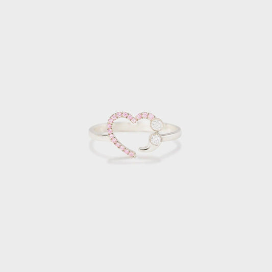 925 Sterling Silver Inlaid Zircon Ring Carauana Store
