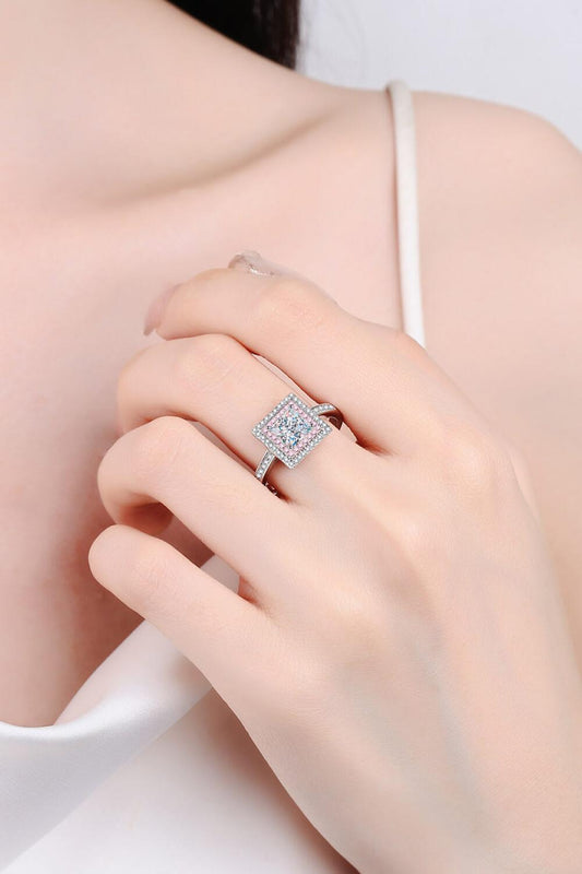 Stay Elegant 1 Carat Moissanite Ring Carauana Store