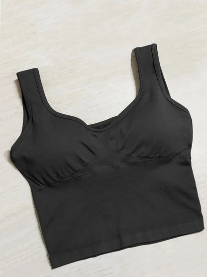 Wide Strap Active Tank Carauana Store