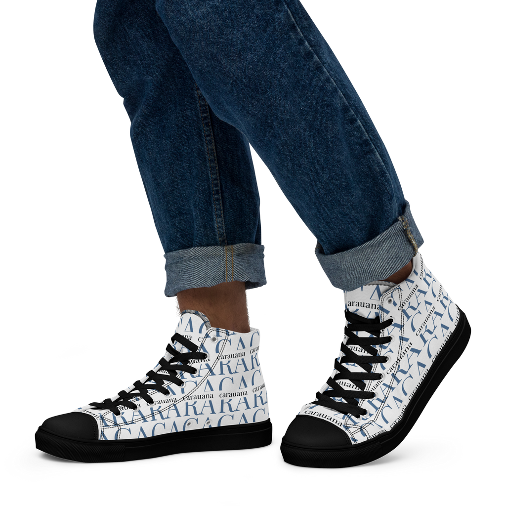 CARAUANA Fashionable high top canvas black ladies Carauana Store