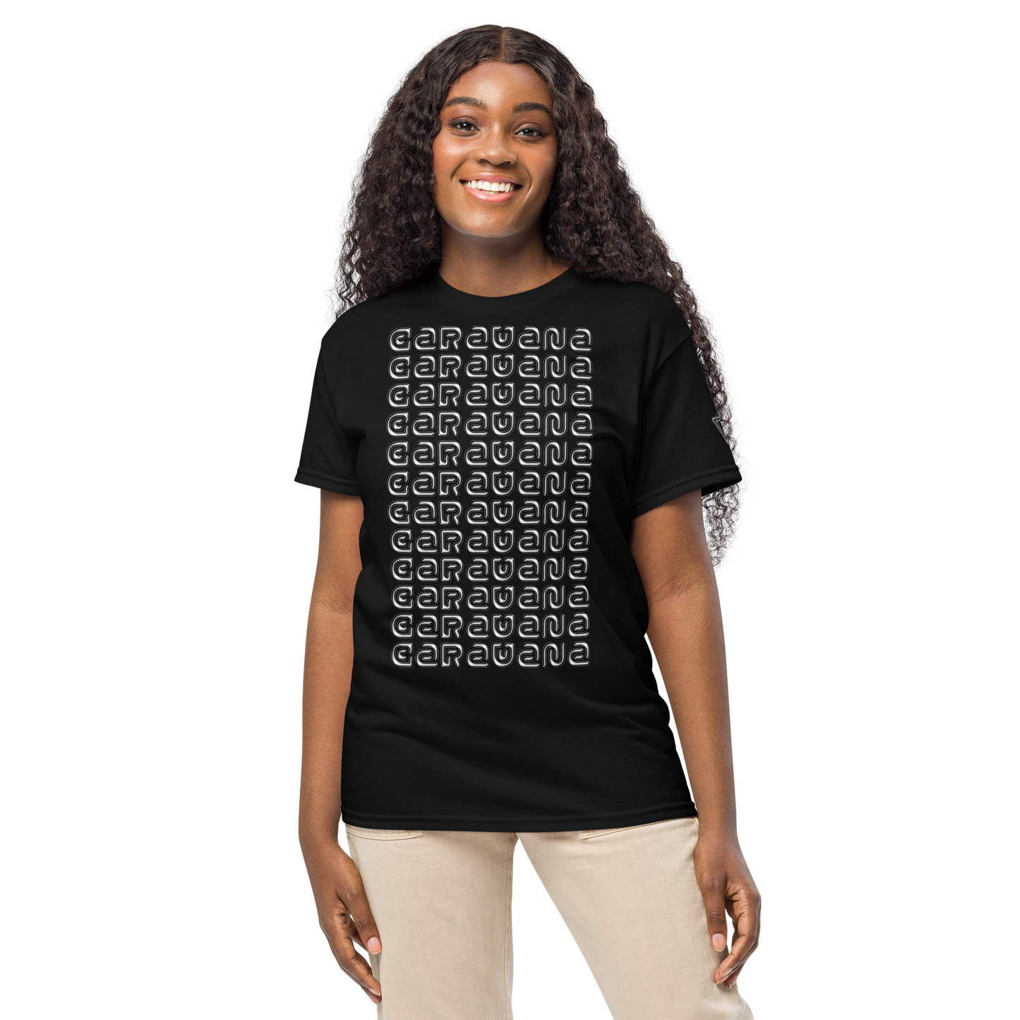 🇬🇧 🧢 Premium® T-Shirt CaRaUaNa LOGO BRAND Carauana Store
