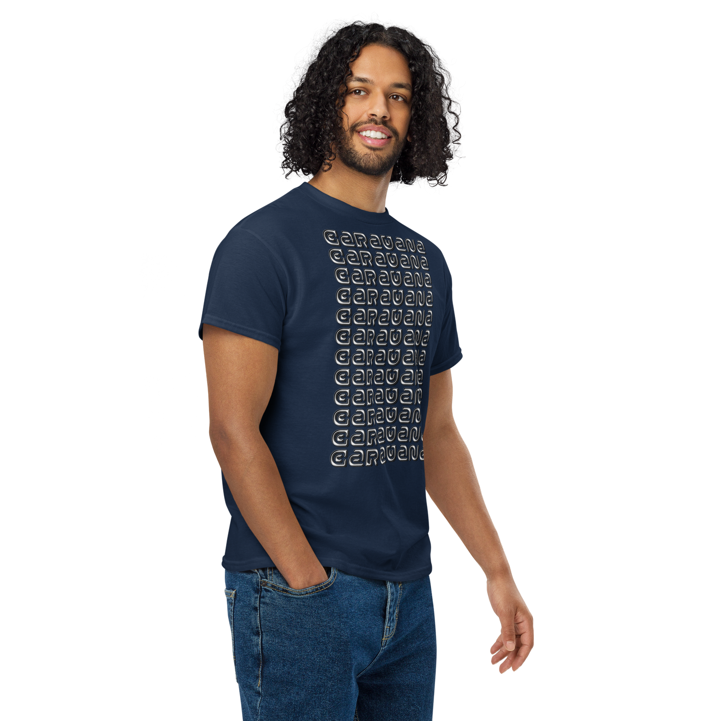🇬🇧 🧢 Premium® T-Shirt CaRaUaNa LOGO BRAND Carauana Store