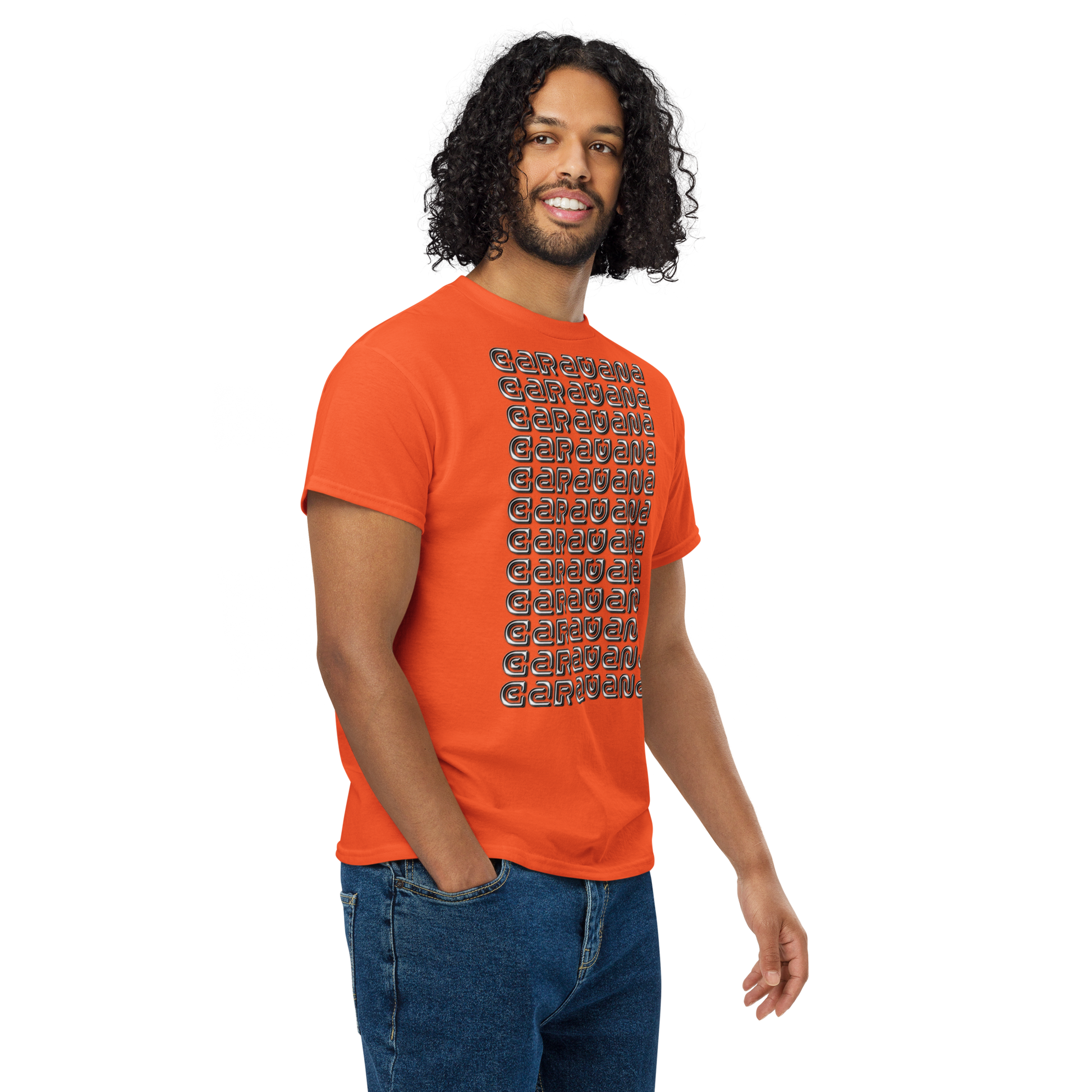 🇬🇧 🧢 Premium® T-Shirt CaRaUaNa LOGO BRAND Carauana Store