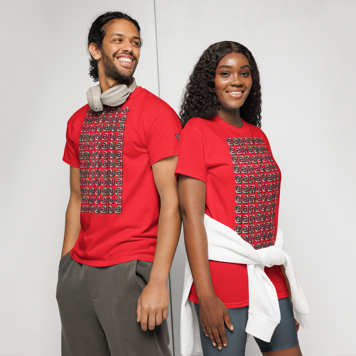 🇬🇧 🧢 Premium® T-Shirt CaRaUaNa LOGO BRAND Carauana Store