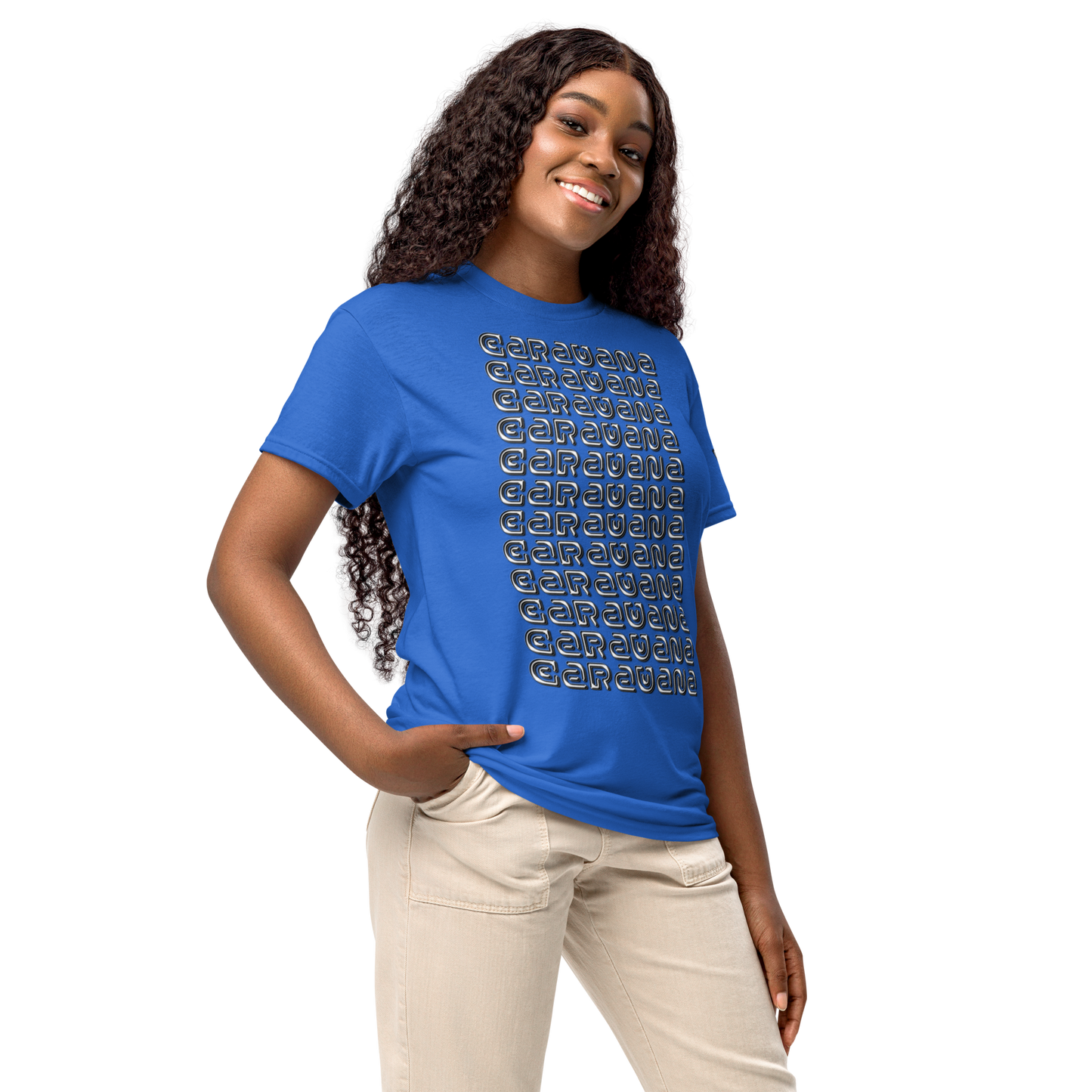 🇬🇧 🧢 Premium® T-Shirt CaRaUaNa LOGO BRAND Carauana Store