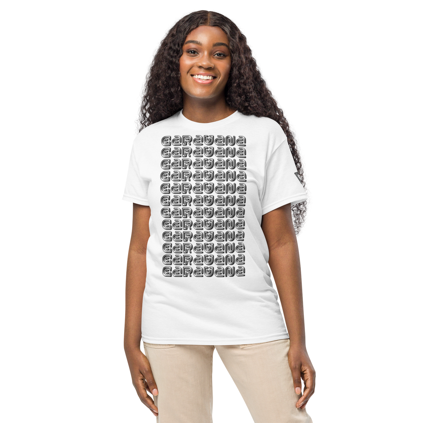 🇬🇧 🧢 Premium® T-Shirt CaRaUaNa LOGO BRAND Carauana Store