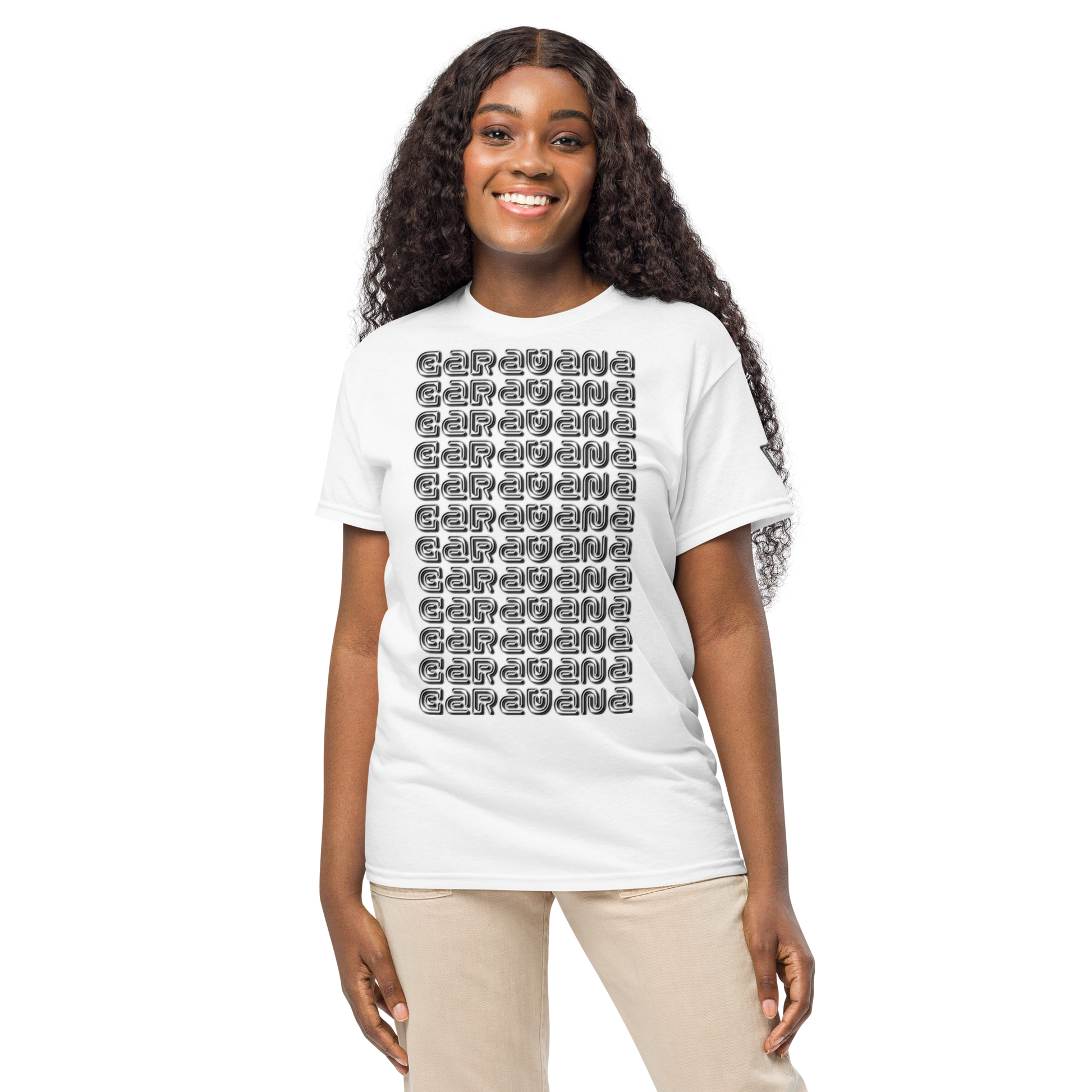 🇬🇧 🧢 Premium® T-Shirt CaRaUaNa LOGO BRAND Carauana Store