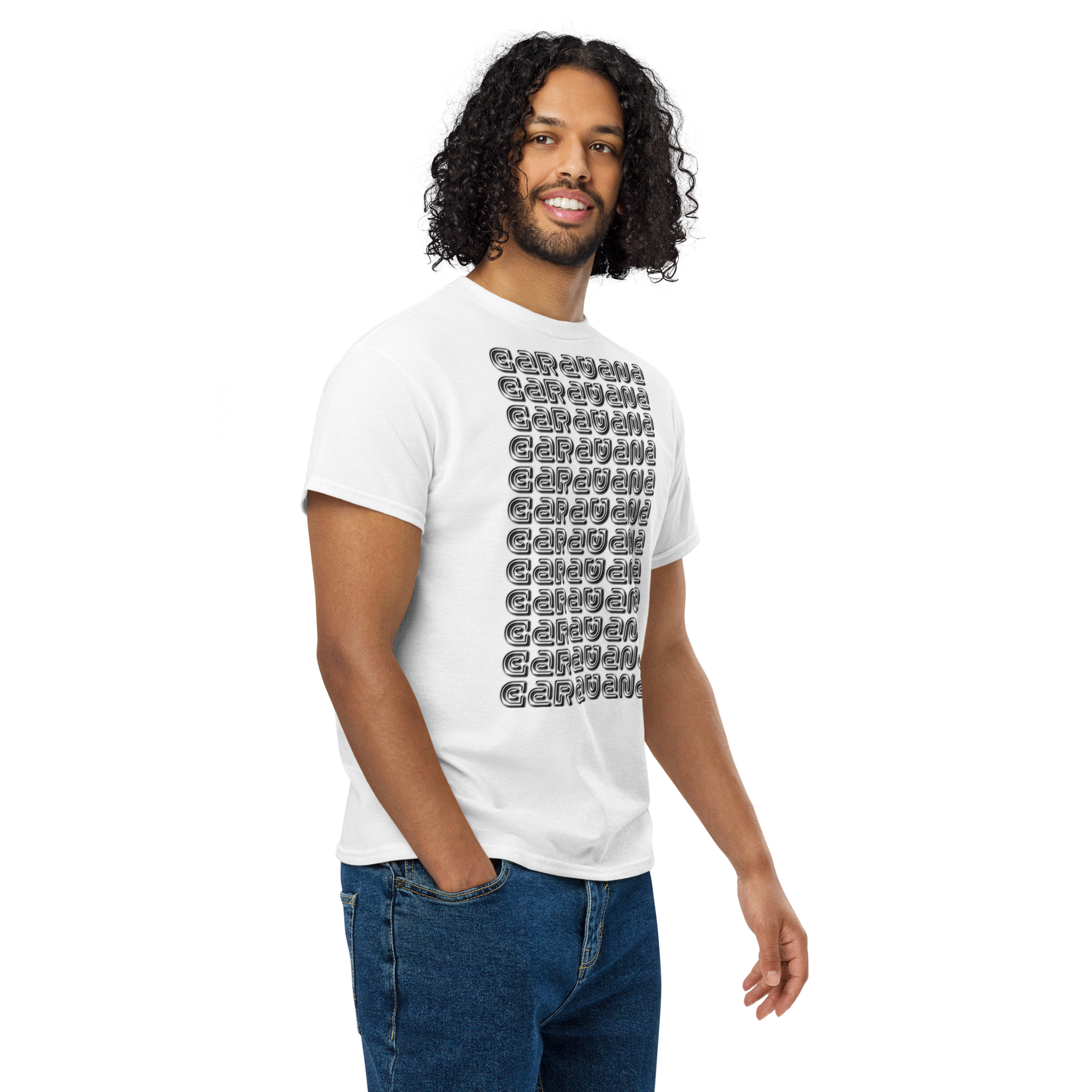 🇬🇧 🧢 Premium® T-Shirt CaRaUaNa LOGO BRAND Carauana Store