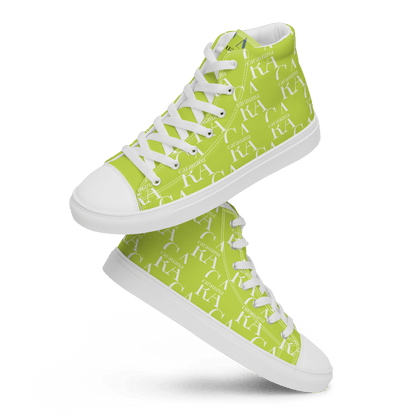 CARAUANA Hip Hop canvas shoes Lemon Branded