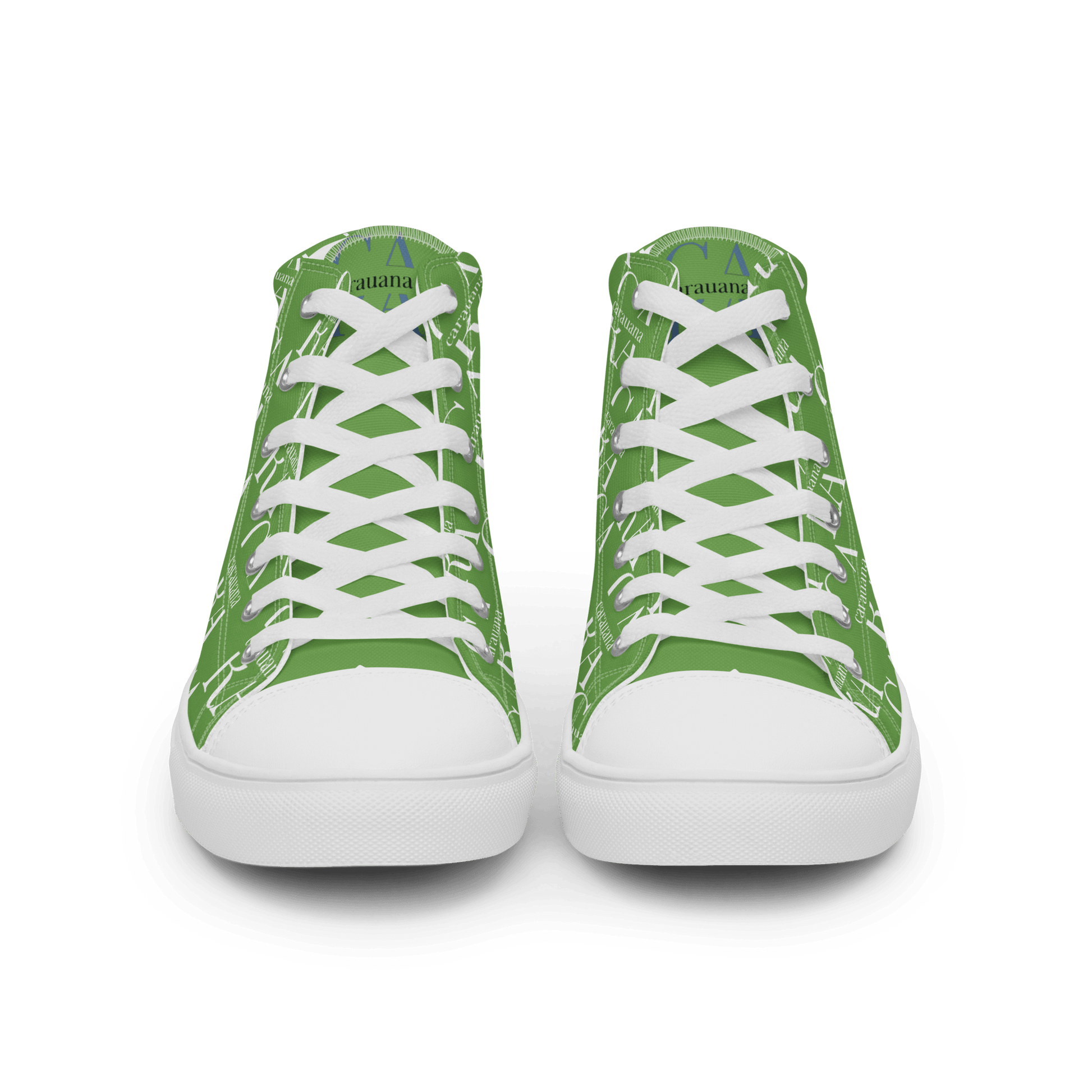 CARAUANA Hip Hop canvas shoes Green Branded