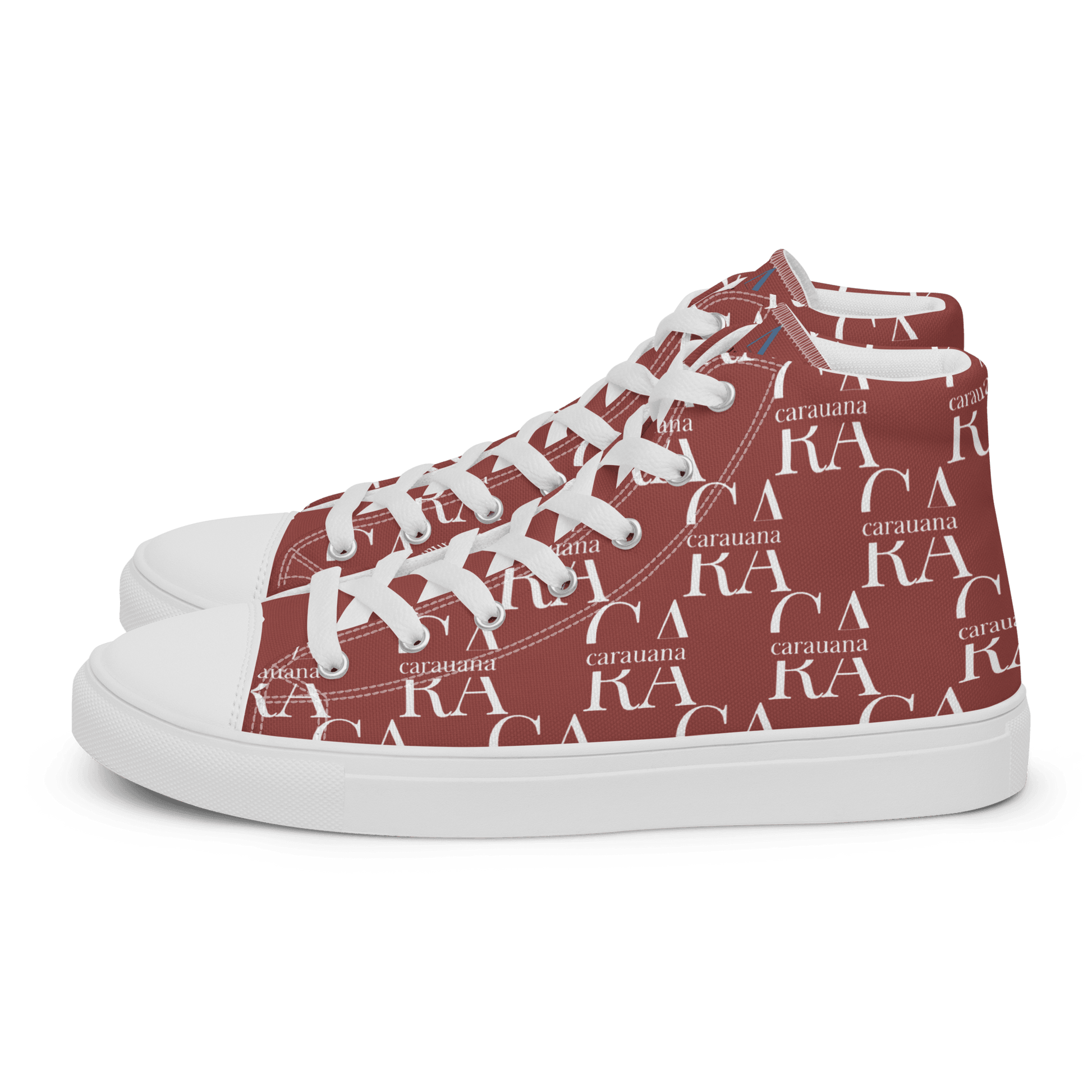 CARAUANA Hip Hop canvas shoes Brown Branded