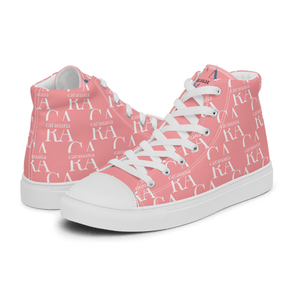 CARAUANA Hip Hop canvas shoes Pink Branded