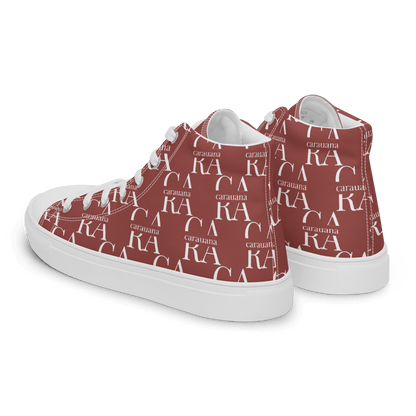 CARAUANA Hip Hop canvas shoes Brown Branded