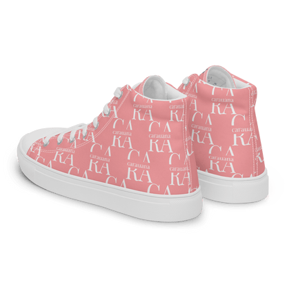 CARAUANA Hip Hop canvas shoes Pink Branded