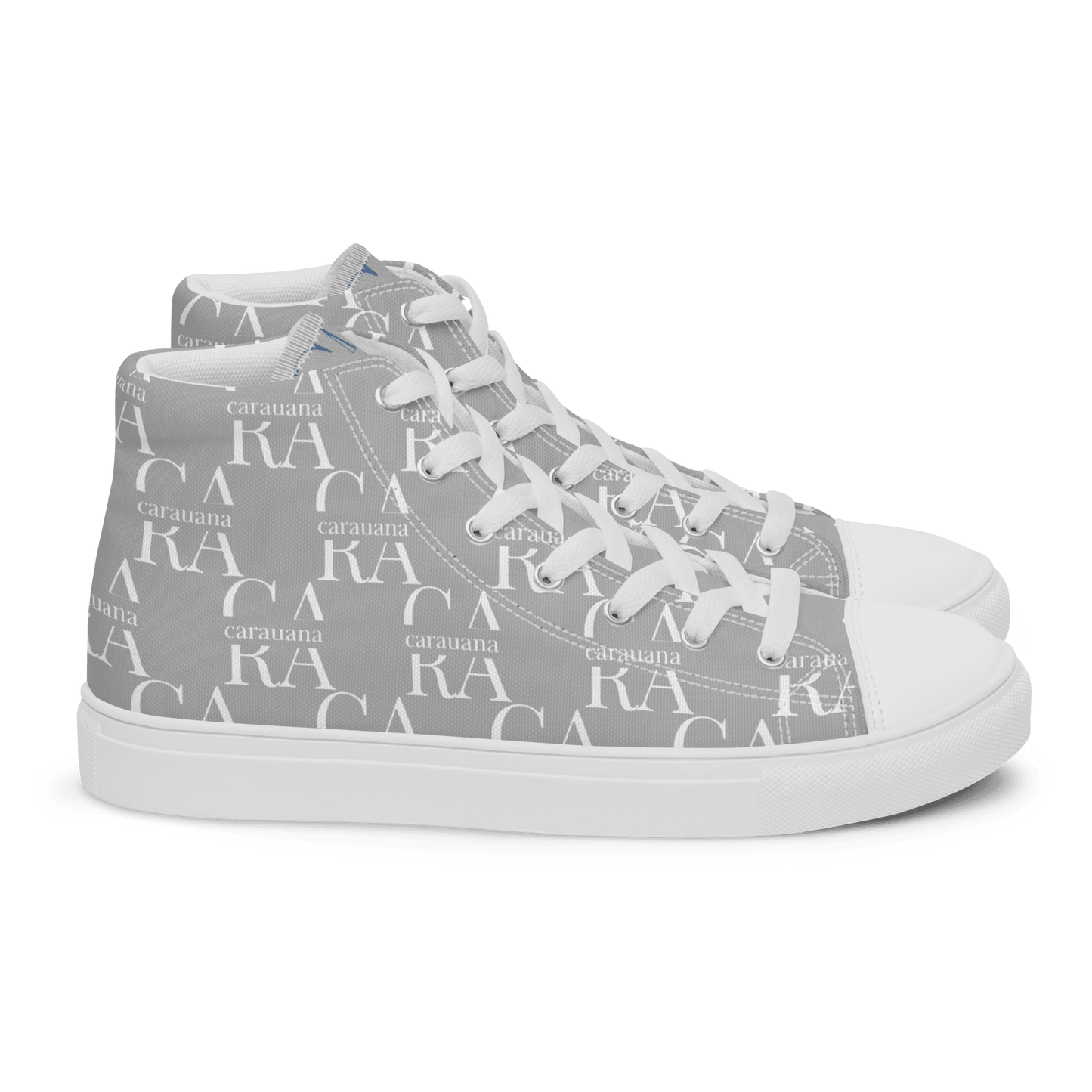 CARAUANA Hip Hop canvas shoes Grey Branded